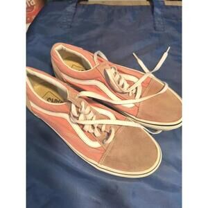 Mens Size 7.5 Or Women's Size 9 Vans pink shoes